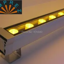 18 Вт светодиодный настенный светильник с новой уникальной технологией рассеивания AC85-265V 1000*45*46 мм пейзаж Lighting напольная декоративная водонепроницаемая лампа IP65 шайба стены
