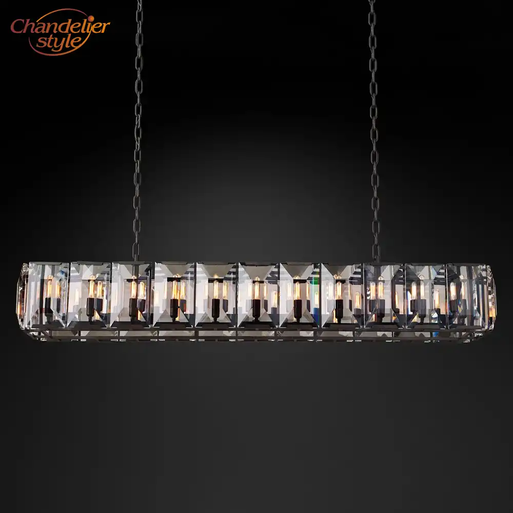 linear modern chandelier