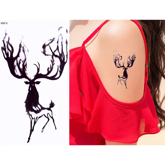 Discover 102 about deer head tattoo super hot  indaotaonec