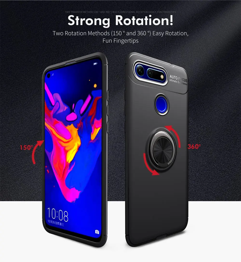Мягкий амортизирующий чехол из ТПУ для huawei honor view 20 v20/huawei Nova 4 с регулируемым