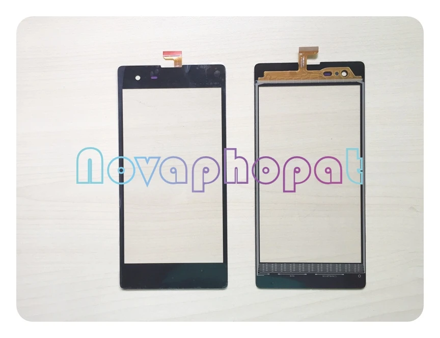 

Novaphopat Black Touchscreen For Infinix Hot 2 X510 Touch Screen Digitizer Sensor Touch Panel Glass Screen Replacement