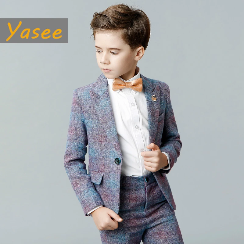 

Boys suits weddings dress for kids formal suit children school uniform boys blazer pageant dress costume enfant garcon mariage
