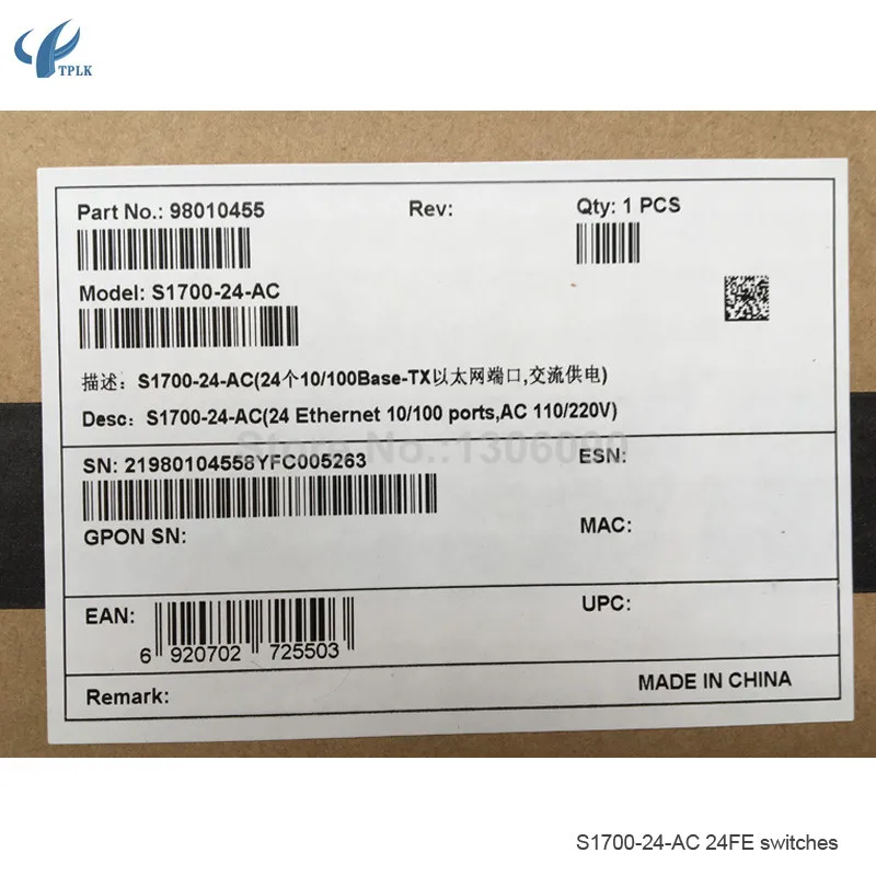 S1700-24-AC 24FE switches 7