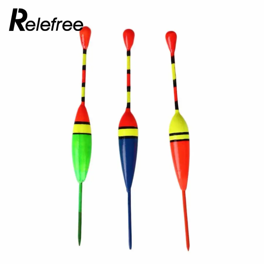 

3Pcs/set Vertical Buoy Sea Fishing Floats Set Assorted Size for Most Type of Angling with Attachment Fishing Float Tackle