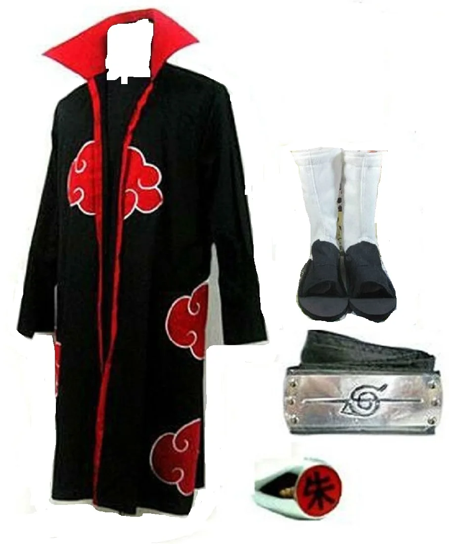 

Naruto Itachi Uchiha cosplay costume White Shoes with ring headband