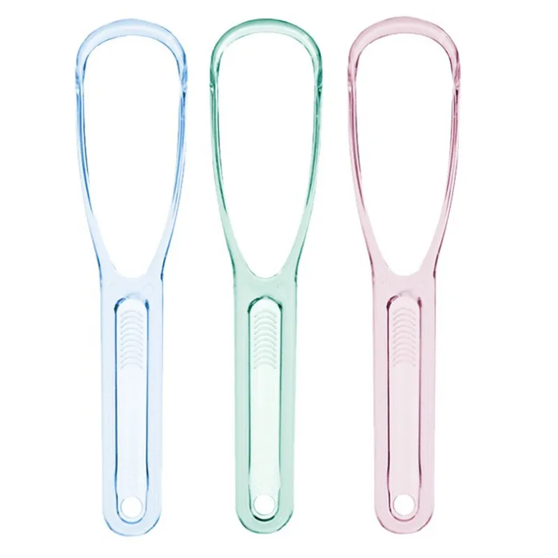 

Tongue Scraper Remove Bad Breath Tongue Coating Cleaner Fresh Breath Make Oral Mouth Hygiene Toothbrush Cleaner Tools