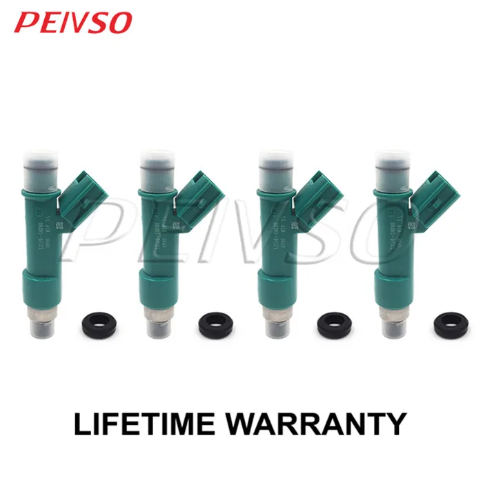 

4x 23209-28080 23250-28080 fuel injector for TOYOTA General RUKUS 10~15 WISH 03~09 CAMRY 06~15 RAV4 09~13 2.4L 2AZFE