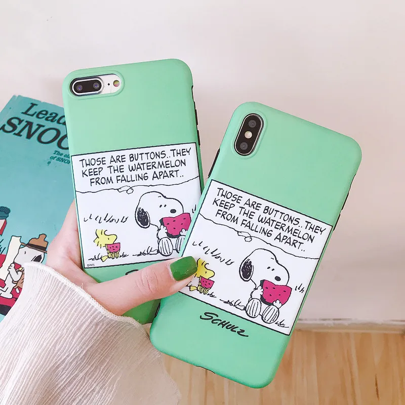 Amusing cartoon case for iphone XS MAX 7 8 Plus Cartoon soft X XR 6s cover |