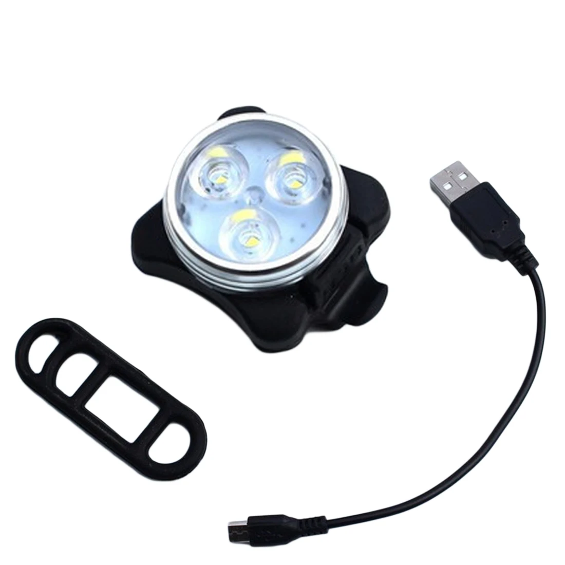 Sale Built-in battery Bicycle Tail Light 4 modes Rechargeable USB LED Bike Light Flashlight 6