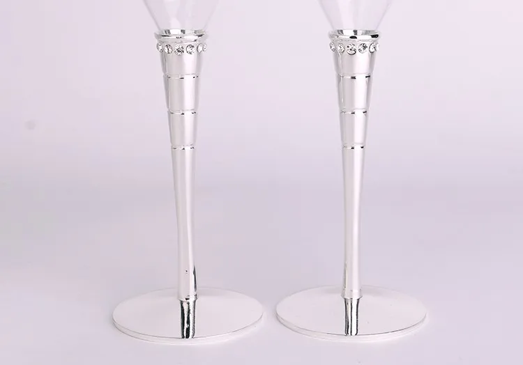 1 пара алмаз свадебное Вино Кубок/ свадебный бокал с кристально/Фужер, бокал для шампанского любителей чашка на двоих подарки