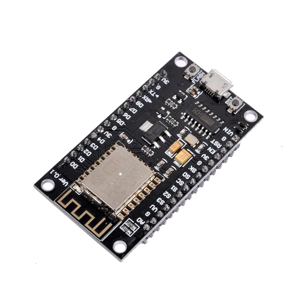 Беспроводной модуль NodeMcu v3 CH340 Lua WiFi Интернет разработанная плата ESP8266 с антенной на печатной плате и usb порт ESP-12F