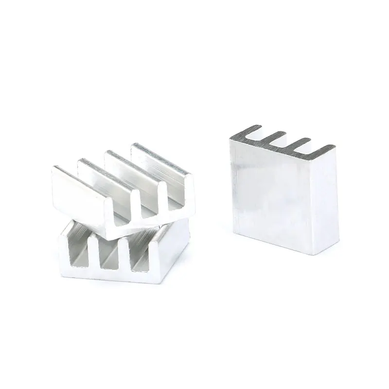 10 pcs 11115.5mm Heatsink Cooling Fin Radiator Aluminum Cooler Heat Sink for Chip, LED, Power IC Transistor, Module PBC (2)