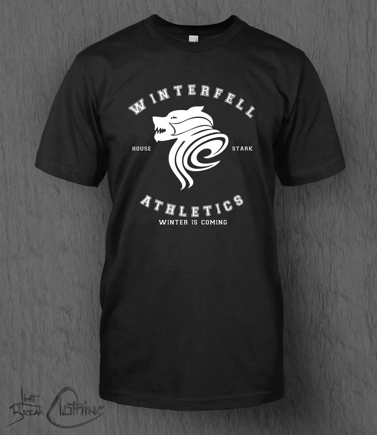 Футболка Игра престолов модная футболка Winterfell Athletics MEN'S Jon Snow Song of Ice and Fire 2019 из