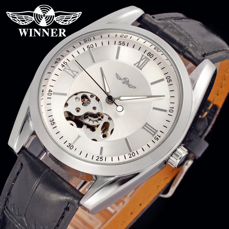 winner men's automatic mechanical watch
