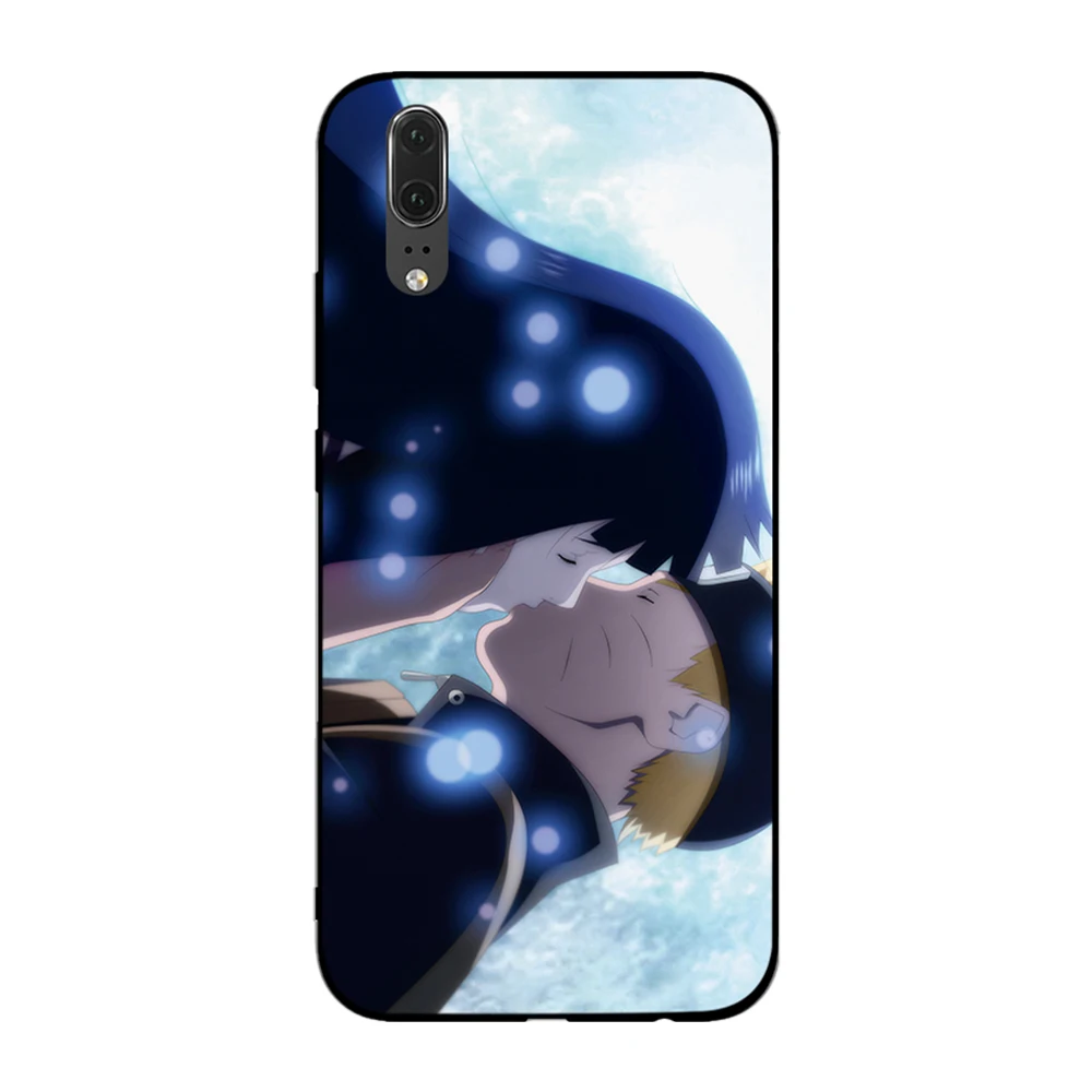 Наруто и Хината для Huawei P8 P9 P10 P20 P30 Lite Pro P Smart 2016 2019 ТПУ Мягкий
