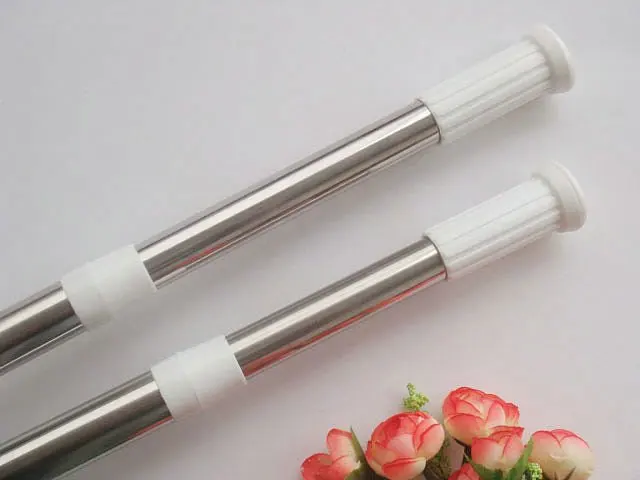 Shower Curtain Rod Stainless Steel 140 200cm Extensible Adjustable Adjustable Shower Curtain Rod Stainless Steel 140 200cm Extensible Adjustable Adjustable