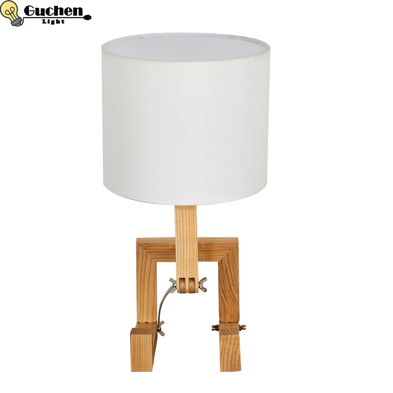 

Bedside Desk Lamp Clip Office Led Desk Lamp Eye-protected Long Life Book Lamp For Bedroom Led Light wood desgin night light E27