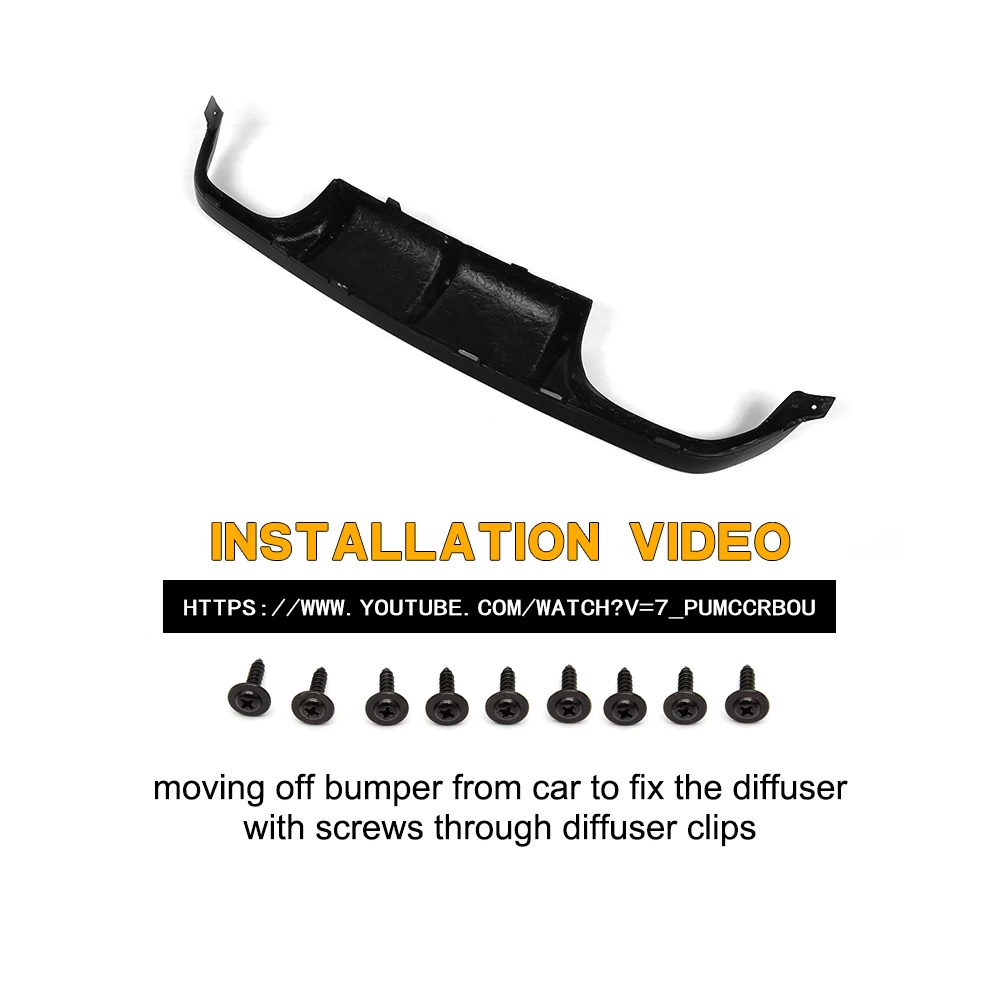 Черный автомобиль frp диффузор, губа на задний бампер для BMW F80 M3 F82 M4