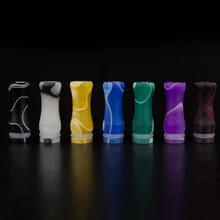 Электронные сигареты акриловые капельные наконечники красочные рот 510 капельный наконечник E для RDA RBA испаритель