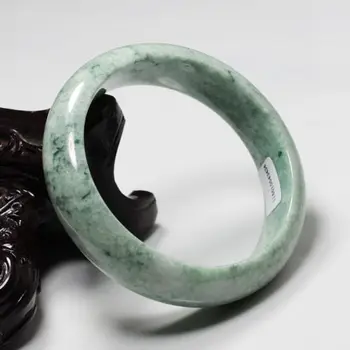 

FREE SHIPPING Certified Grade "A" Natural Green Jadeite Gems Bangle Bracelet