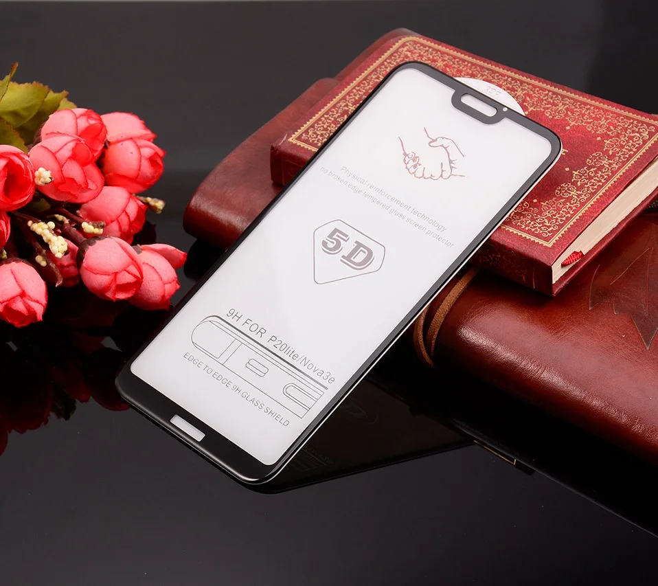 5D Tempered Glass for Huawei Nova 3 3i Screen Protector Y9 Y6 2018 P Smart Glass for Huawei Nova 3i P10 Mate 10 9 P20 Lite Pro (10)