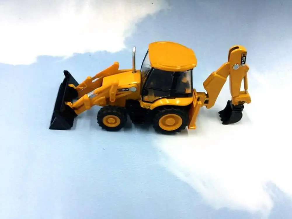 

Maquinaria Para Construccion 1/87 HO JCB 3CX-4T Backhoe Loader Diecast Model