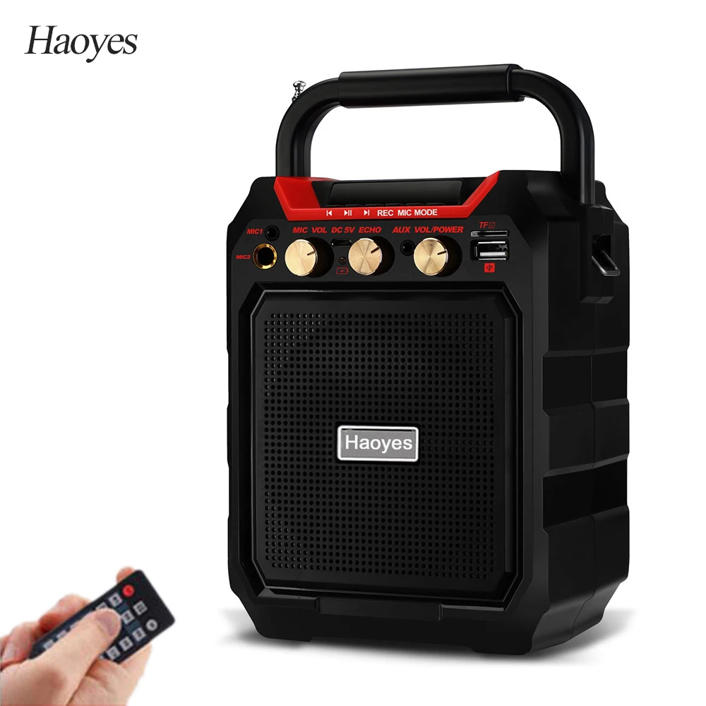 Portable Hifi Bluetooth Speaker Fm Radio Move Ktv 3600mah Super Bass