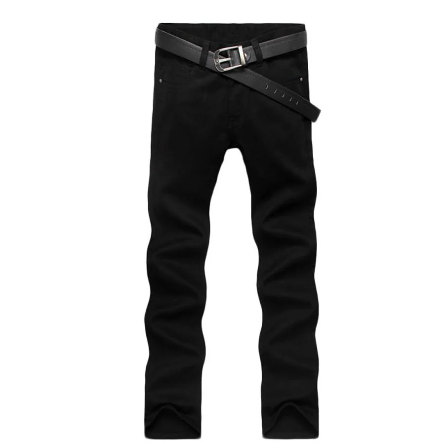 MUQGEW Men New Fashion Black Denim Jeans Men Super Skinny Famous Designer Brand Slim Fit Jean Pants Full Length Cotton Jeans