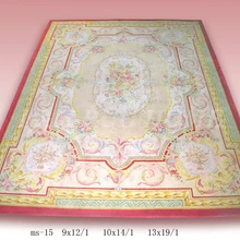 10'x14' 90 линия Savonnerie ковер ручной вязки woo Европейский Ренессанс ковер для украшения дома