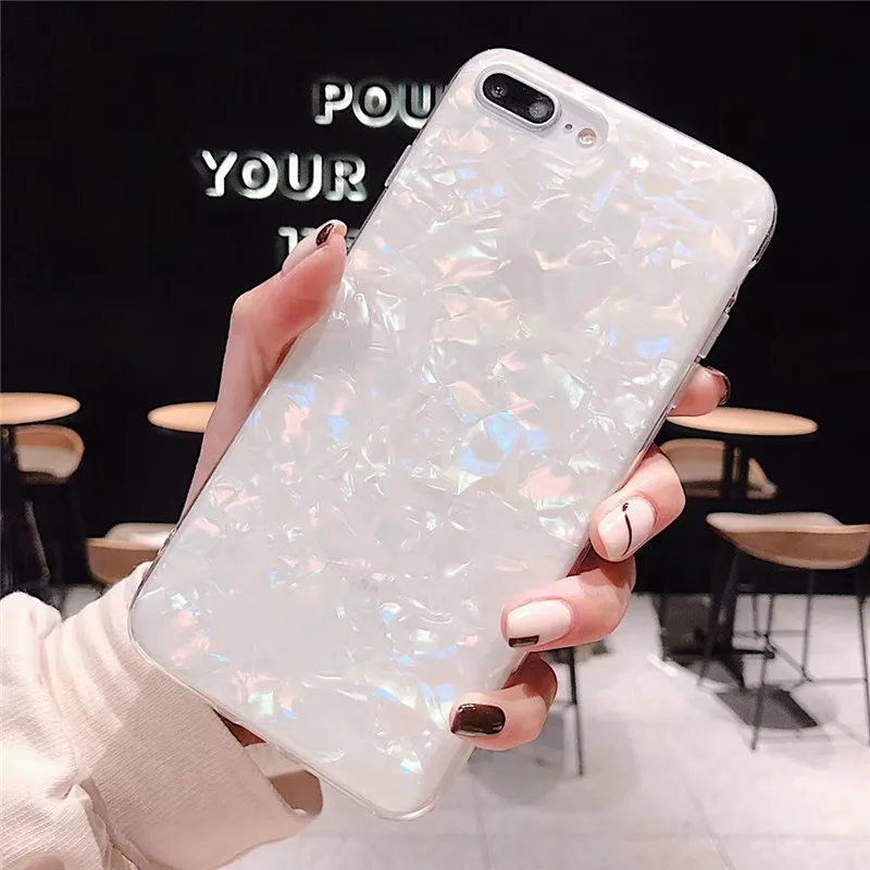 

For Huawei P30 Fashion Conch Shell Cover Phone Case For Huawei Nova 5 4 4e 3 3i Pro P30 P20 Lite Pro Soft Back Protect Capa Case