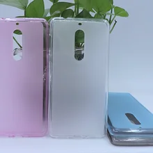 200 шт./партия,, новинка, блестящая+ матовая прозрачная лампа, чехол из ТПУ, для Nokia 3 5 6