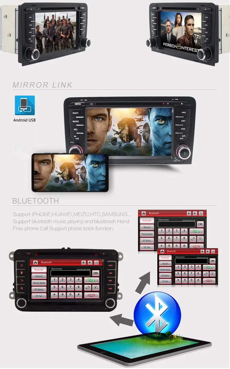 Perfect LJHANG 2 Din Car Multimedia Player for Audi A3 S3 2002-2013 GPS Navigation Bluetooth Auto Stereo Headunit Radio RDS Mirror Link 2 Perfect LJHANG 2 Din Car Multimedia Player for Audi A3 S3 2002-2013 GPS Navigation Bluetooth Auto Stereo Headunit Radio RDS Mirror Link 2