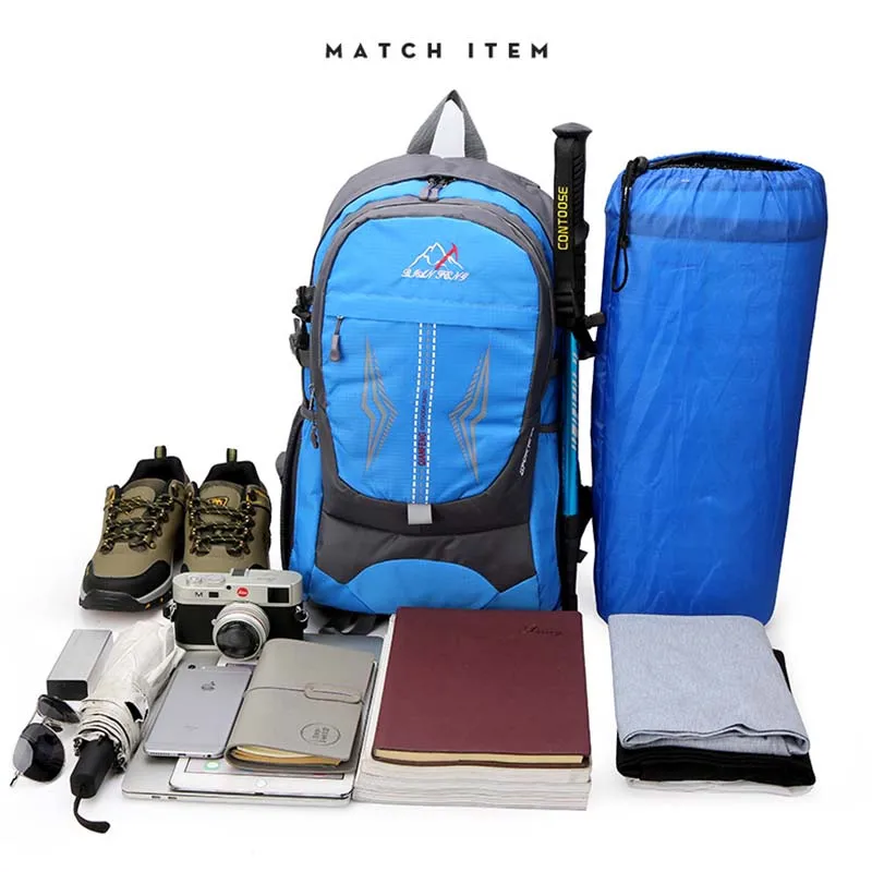 Men's backpack large capacity usb charging men's bags waterproof casual backpacks unisex black travel backpacks Mountaineering