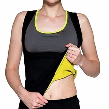 Women Body Shaper Fitness Slimming Tanks Bodybuilding Waist Trainer Neoprene Sweat Sauna Slimming font b Weight
