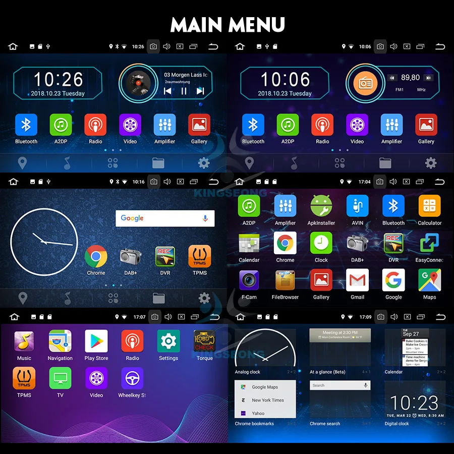 Best Android 9.0 DAB+ Autoradio Car stereo GPS NAVI WIFI+4G OBD Bluetooth for BMW M3 E46 3er 320 MG ZT Rover 75 6