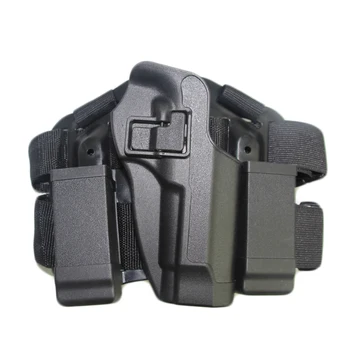 

CQC Military Army Concealment Tactical Holster M9 M92 Hunting Accessories Black Leg Gun Holder