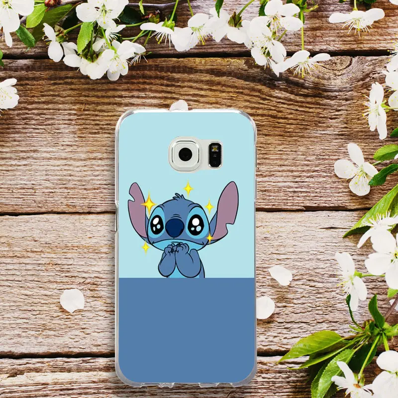 Сотовый Чехол для телефона Лило и Стич Ohana Sweety Stitch для samsung Galaxy Note 3 4 5 8 S3 S4 S5 Mini S6 S7 S8 S9 S10 Lite Edge Plus - Цвет: Pictute 6