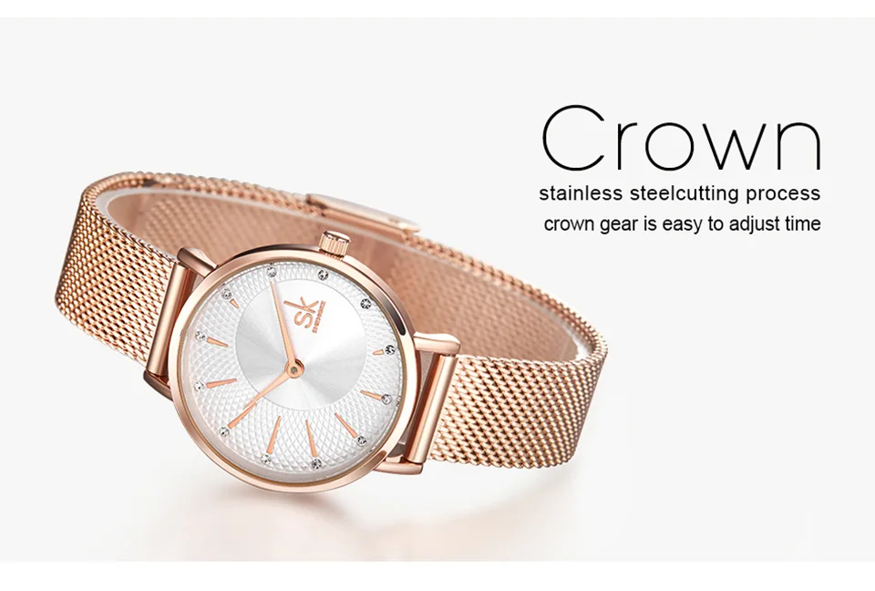 SHENGKE SK Women Watch Top Brand Luxury 2018 Women Bracelet Watches For Ladies Quartz Wrsit Watch Montre Femme Relogio Feminino (11)