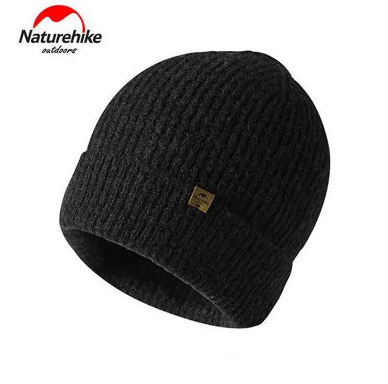 

NatureHike Winter Warm Sport Caps Men Women Outdoor Wool Beanies Knitted Hat For Skiing Camping Hiking Trekking