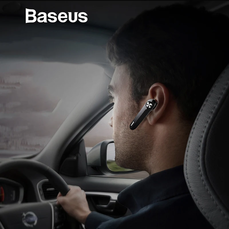 Baseus беспроводные Bluetooth наушники мини бизнес портативный A01 с микрофоном для xiaomi