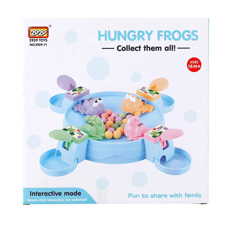 Crazy greedy frog bean toy fun родитель ребенок Мультиплеер Интерактивная настольная игра
