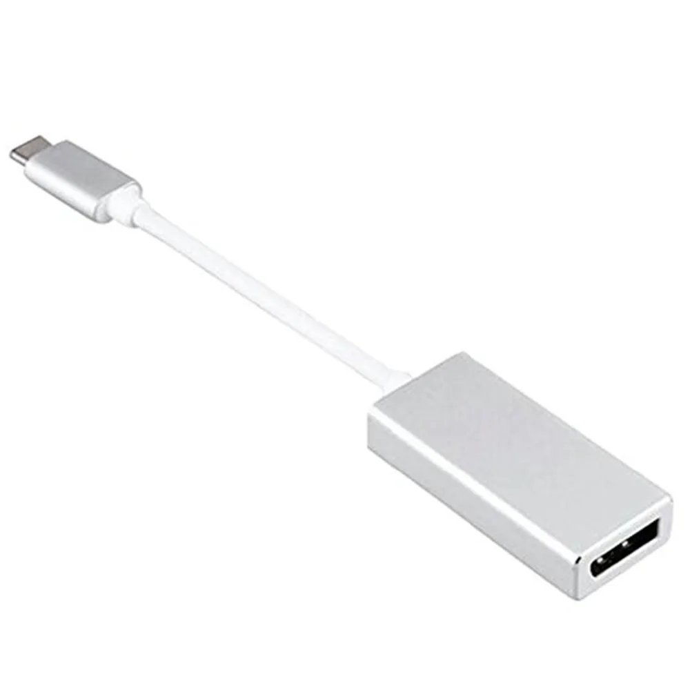 USB C к DisplayPort адаптер Тип DP конвертер Поддержка 4K UHD 1080P для Macbook|Кабели VGA| |