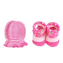 LionBear детские носки+ наборы перчаток для мальчиков и девочек Детские хлопковые мягкие унисекс 0-3 месяца Новорожденные без варежки-царапки Детские аксессуары