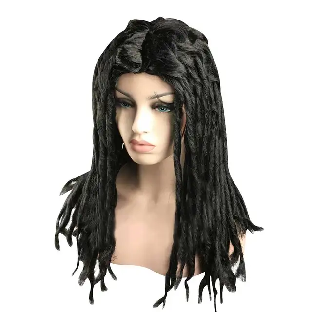 Adult Unisex Black Dreadlock Wig High Quality African American