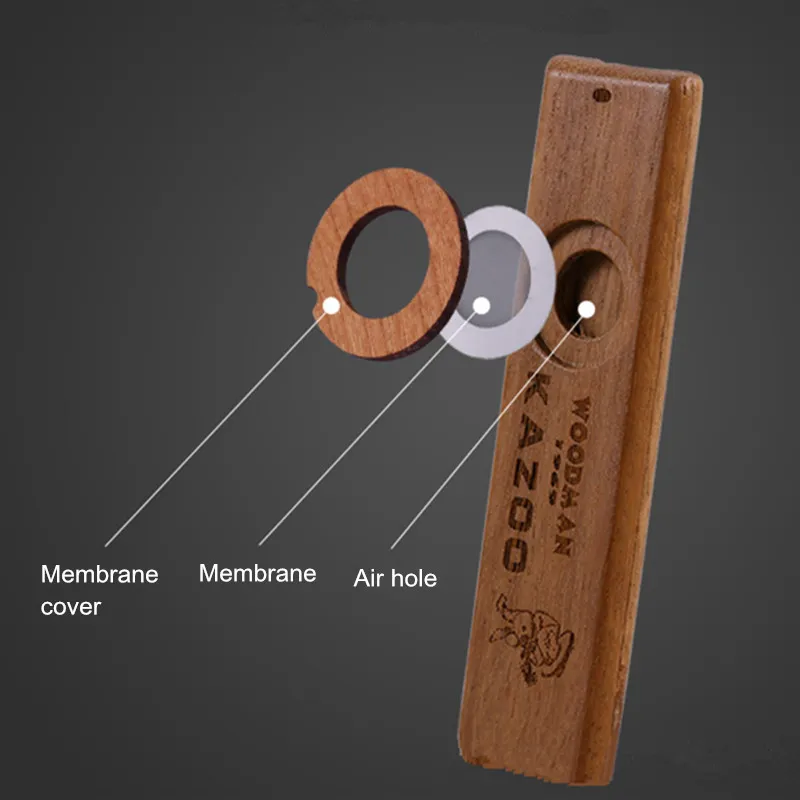Популярные деревянные инструменты Woodman Kazoo Orff укулеле гитара партнер деревянная