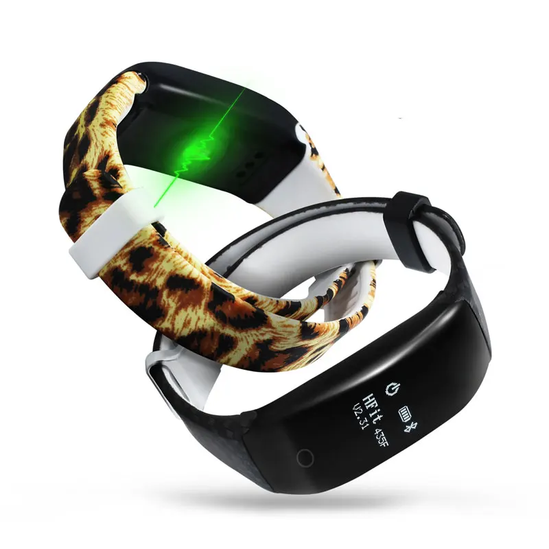 Waterproof Watch Wristband Camouflage H5 Smart Band Heart Rate Monitor Bracelet Pedometer Sports for iPhone SE