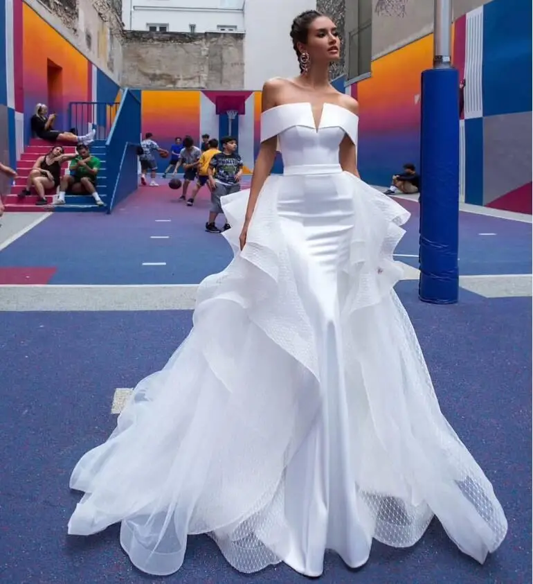 

Newest Luxury Sexy Off Shoulder White Ruffles Women Long Dress 2019 Bodycon Party Dress