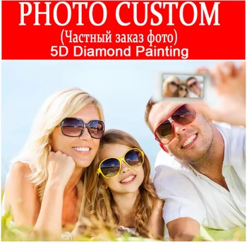

New Crafts Photo customization full diamond Embroidery square 5D DIY diamond paintings Cross stitch kits mosaic photo custom
