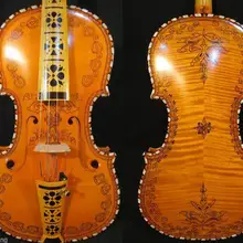 Роскошный необычный норвежский скрипка 4/4 скрипка(4*4) для профессионального концертного исполнения#10222