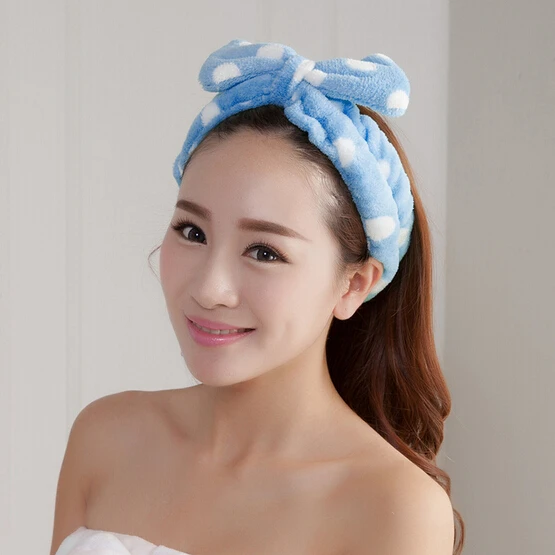 2017 Newest 1 X Korean Cute Bowknot Ear Ribbon Headwear DIY Hair